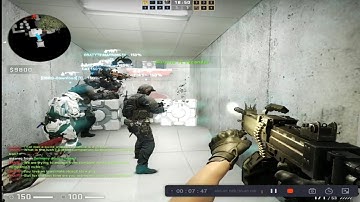 CSGO: counter strike global offensive ZOMBIE ESCAPE map ze_aperturescience_p2 Mizapro server