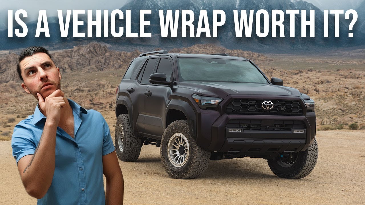 Is wrapping your 4Runner worth it!?