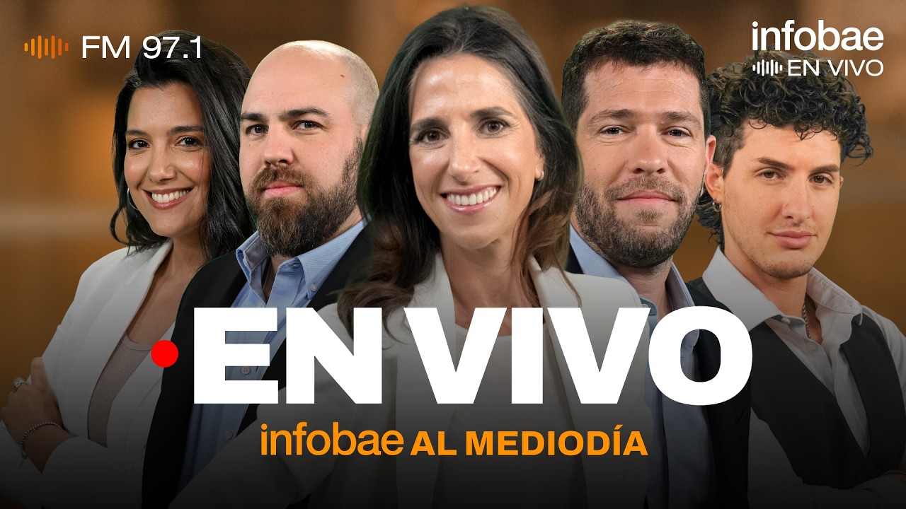 🕛 Infobae al Mediodía con Maru Duffard, Andrei Serbin, Facu Kablan, Jimena Grandinetti y Fede Mayol