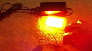 SLMINI Amber LED Strobe Light Demonstration screenshot 4