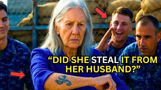 They Laughed at the Old Woman's Tattoo — Until the USMC Captain Recognized It and Saluted