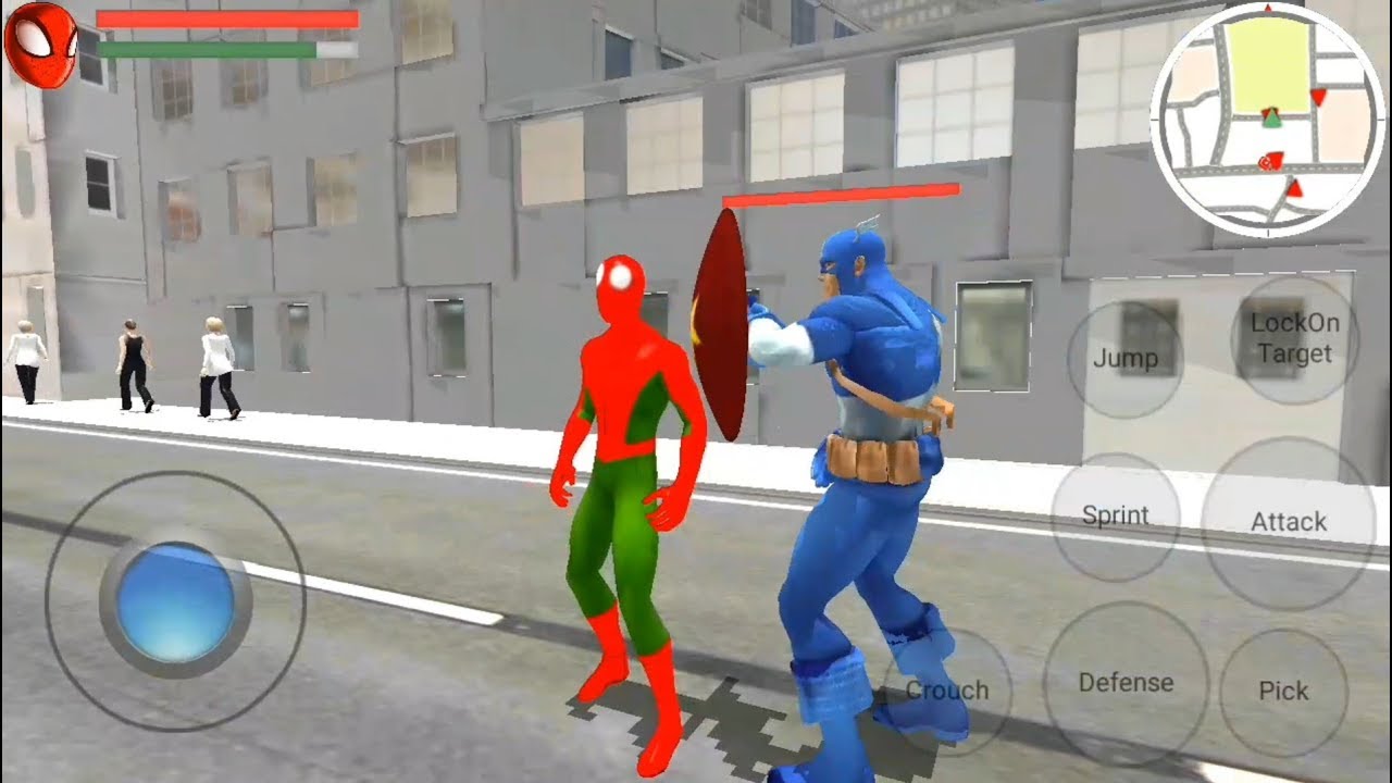 Incredible Spider Hero City Fight for Rescue | Spider Hero Vs City Gangster - Android GamePlay