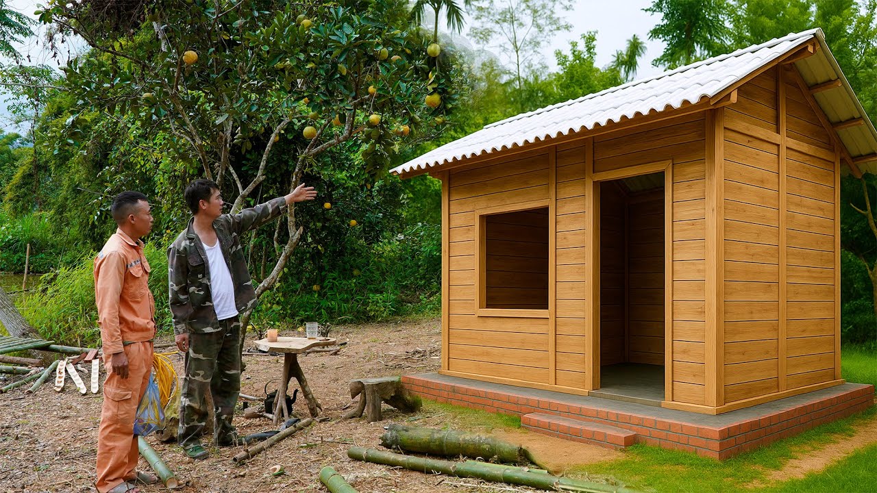 Маленький дом, который я построил своими руками – где я начал новую жизнь