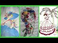 Hand embroidered dolls