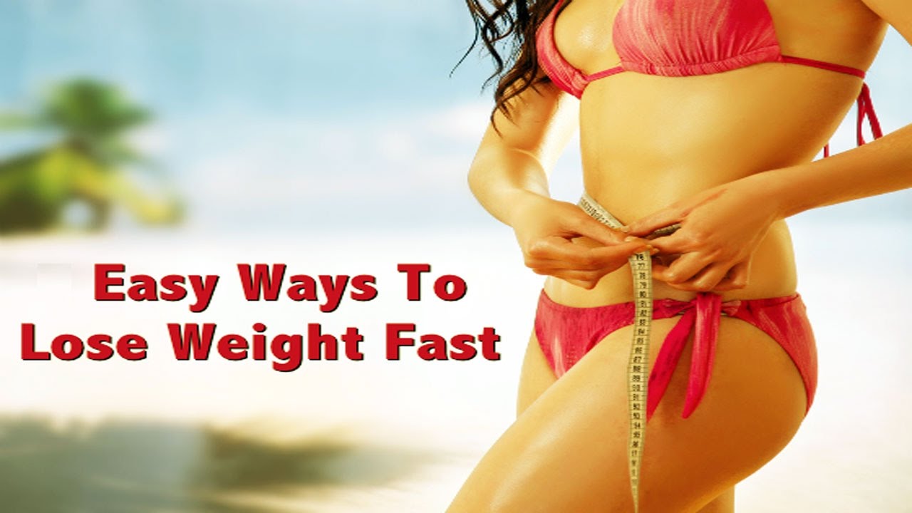 how to lose weight fast easy no exercise