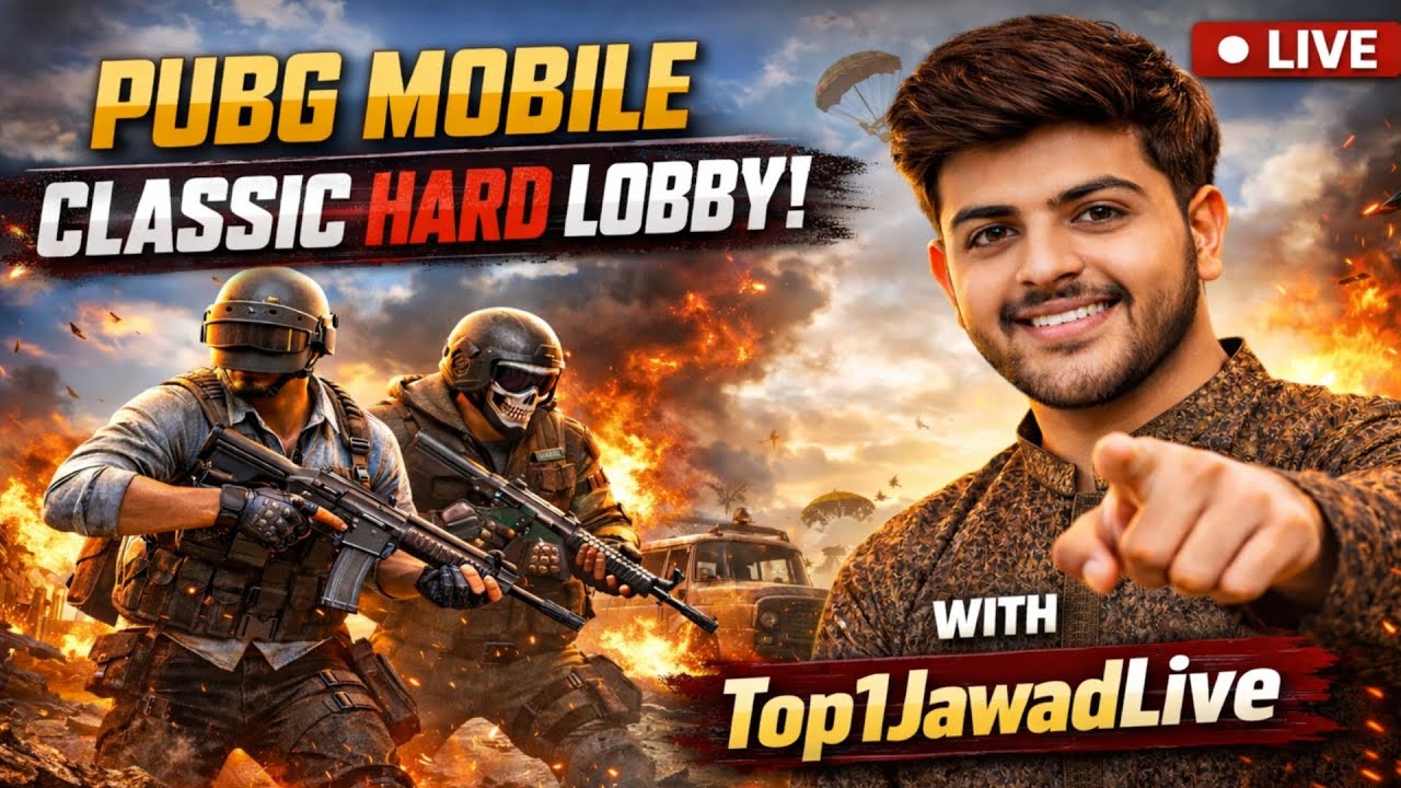 PUBG Mobile LIVE | Classic Hard Lobbies 😈 | Rank Push to Conqueror | Rank Top 500