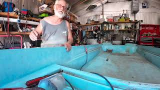 Boston Whaler removing the oar lock holders