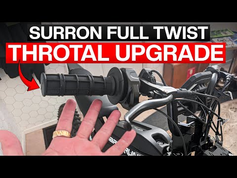 Surron Full Twist Throttle Upgrade Review 2026 | Best 3-PIN Ebike Throttle Mod (2-min Install)