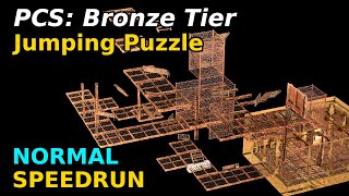 FFXIV - Parkour Circuit Series: Bronze Tier Jumping Puzzle Speedrun