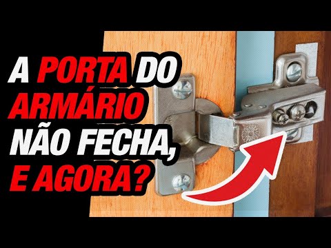 Vídeo: Como Ajustar As Dobradiças