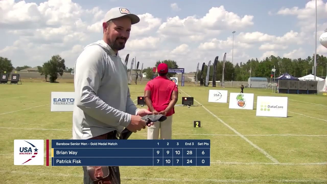 2025 Gator Cup USAT #2 - Barebow Men: Way vs. Fisk