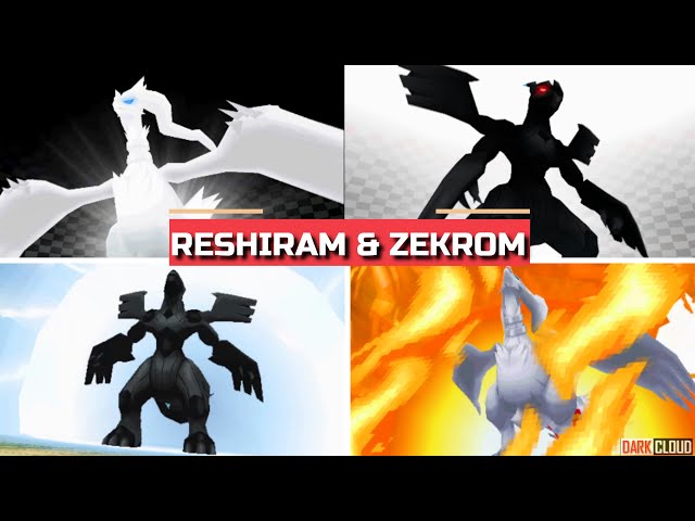 Pokemon zekrom and reshiram 98