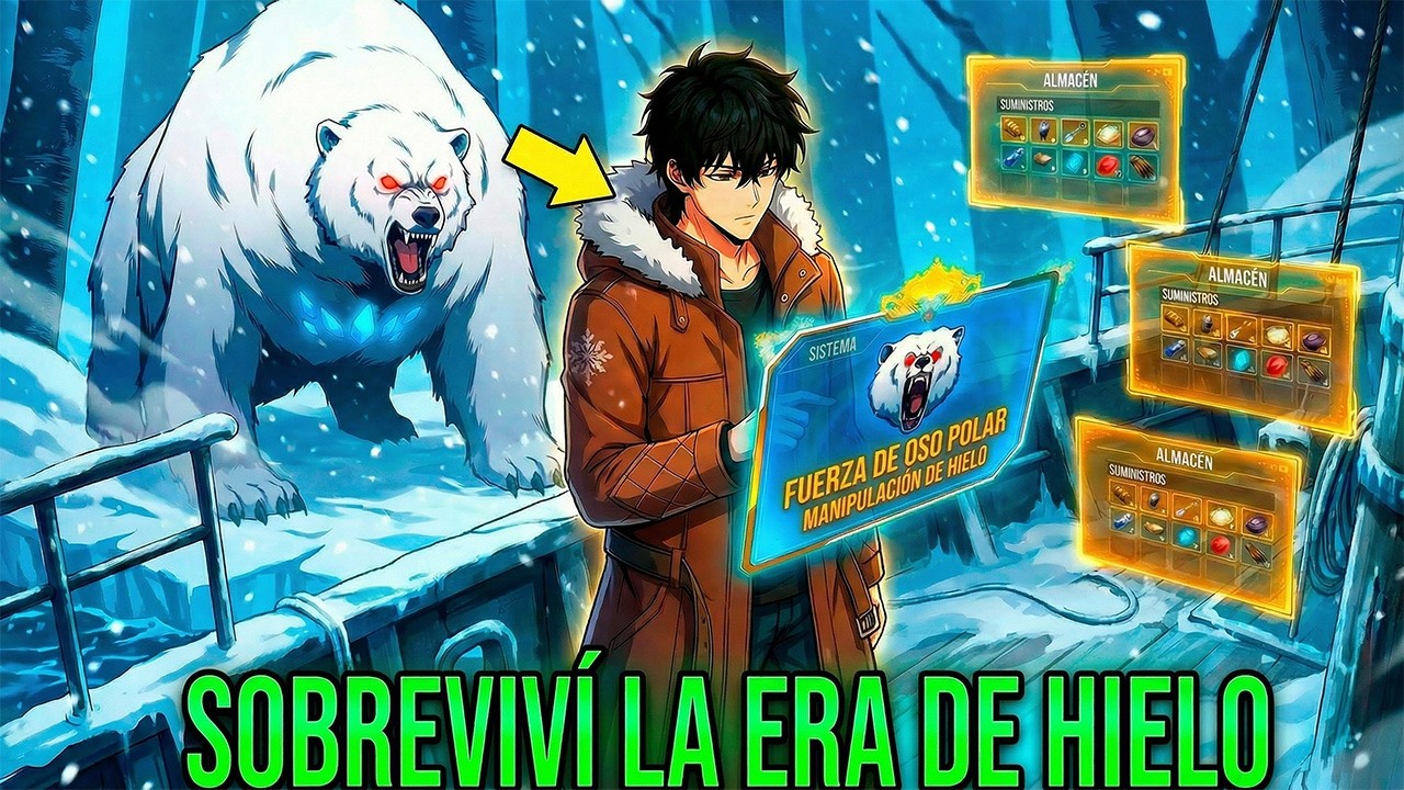 Mientras Todos Huían De La Edad De Hielo, ¡yo Absorbí La Esencia De Un Oso Polar!