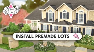 How To Install Custom Lots In The Sims 3 2026