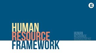 Human Resource Framework