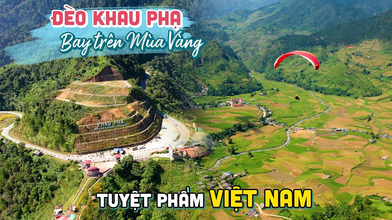 ĐÈO KHAU PHẠ | Khám phá Tuyệt Phẩm của Du lịch Mù Cang Chải Yên Bái mùa vàng