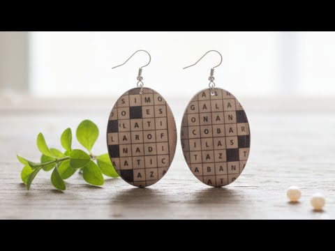 How to make earrings with plastic bottles ♻️ Recycled Jewelry Step by Step