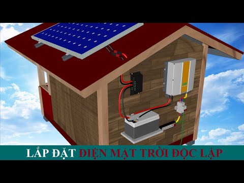 Video Hướng dẫn lắp đặt điện mặt trời độc lập hộ gia đình! - youtube