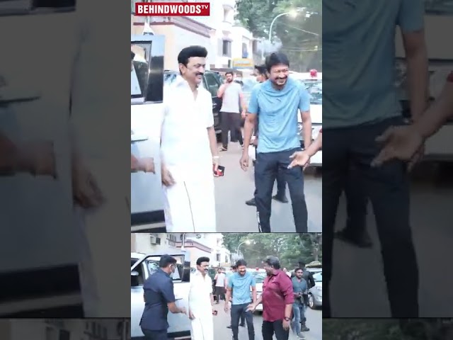 Car-அ விட்டு இறங்குனதும் Parthiban அடித்த Counter 🥳 சிரிச்சுட்டே வந்த CM Stalin, Udhay 🤩 class=