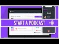 How to start a podcast with anchor