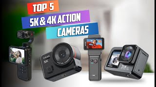 Best Action Cameras 2026 | 5K & 4K Sports Camera with Wireless Mic, Dual Screen, Waterproof Cameras