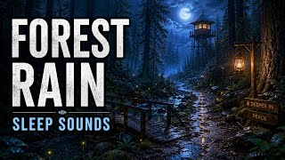 Heavy Rain in the Jungle ??? ASMR Forest Sounds for Deep Sleep