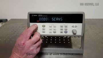 Agilent 34970A Data Aquisition Switch Unit #62131