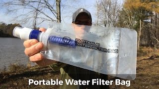 Portable Water Filter Bag by Survival Hax