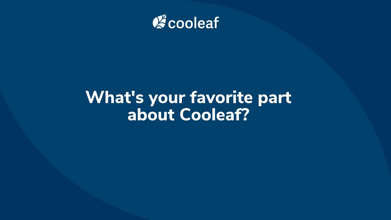 Frazier & Deeter: What's your favorite part about Cooleaf?