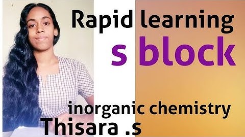 s block elements react with water 🎓🎓Thisara.s