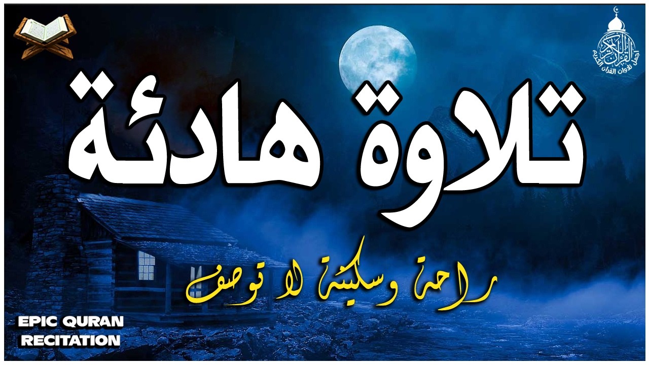 قرآن كريم للمساعدة على نوم عميق بسرعة - قران كريم بصوت جميل جدا جدا قبل النوم 😌🎧 راحة نفسية لا توصف