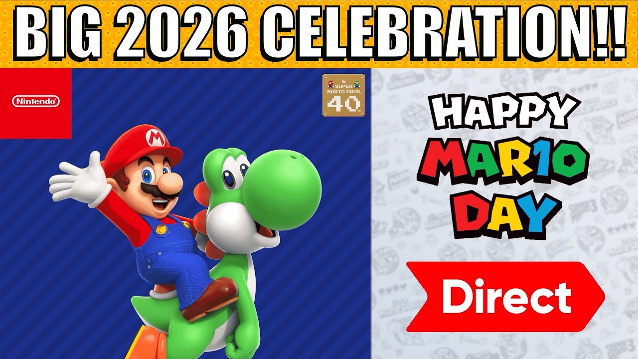Nintendo REVEALS First OFFICIAL 2026 Mario Day DETAILS - YouTube