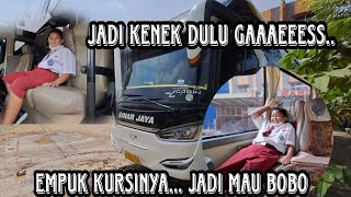 Jadi Kenek Bus Sinar Jaya...dulu Gaaeess.. Nyaman Sekali... Jadi Mau Bobo Bos Cilik...