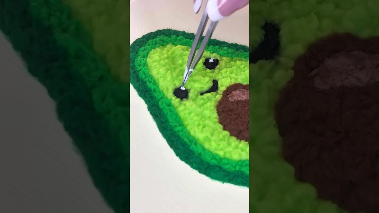 Paper mache Cute Avocado 🥑 