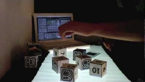 Reactable Video One DIY Electronic music