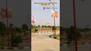 Ready to Construct Villa Plots ☎️ 9966131414 #trueprospects9 #vinfra #hmdaplots #gatedcommunity
