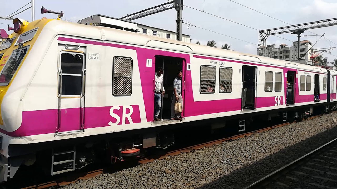 BRAND NEW 3 PHASE EMU DEPARTS FROM CHENNAI BEACH to TAMBARAM