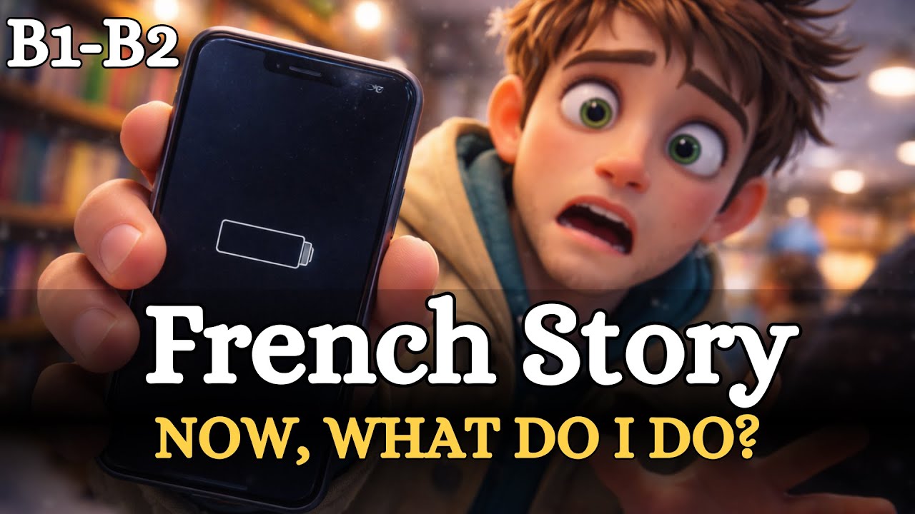Learn French With This Cute Winter Story | Follow and Speak