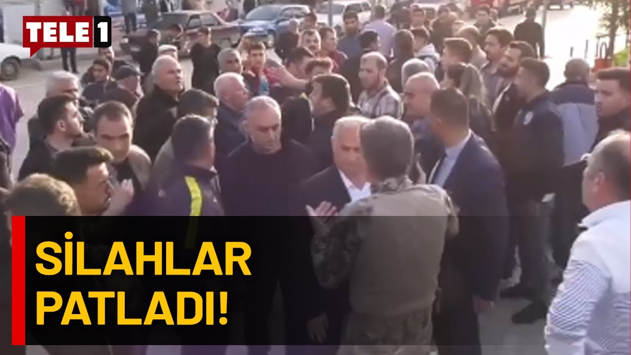 AKP'nin kazandığı Çorum Uğurludağ'da MHP sonuçlara itiraz etti! AKP ve MHP'liler birbirine girdi