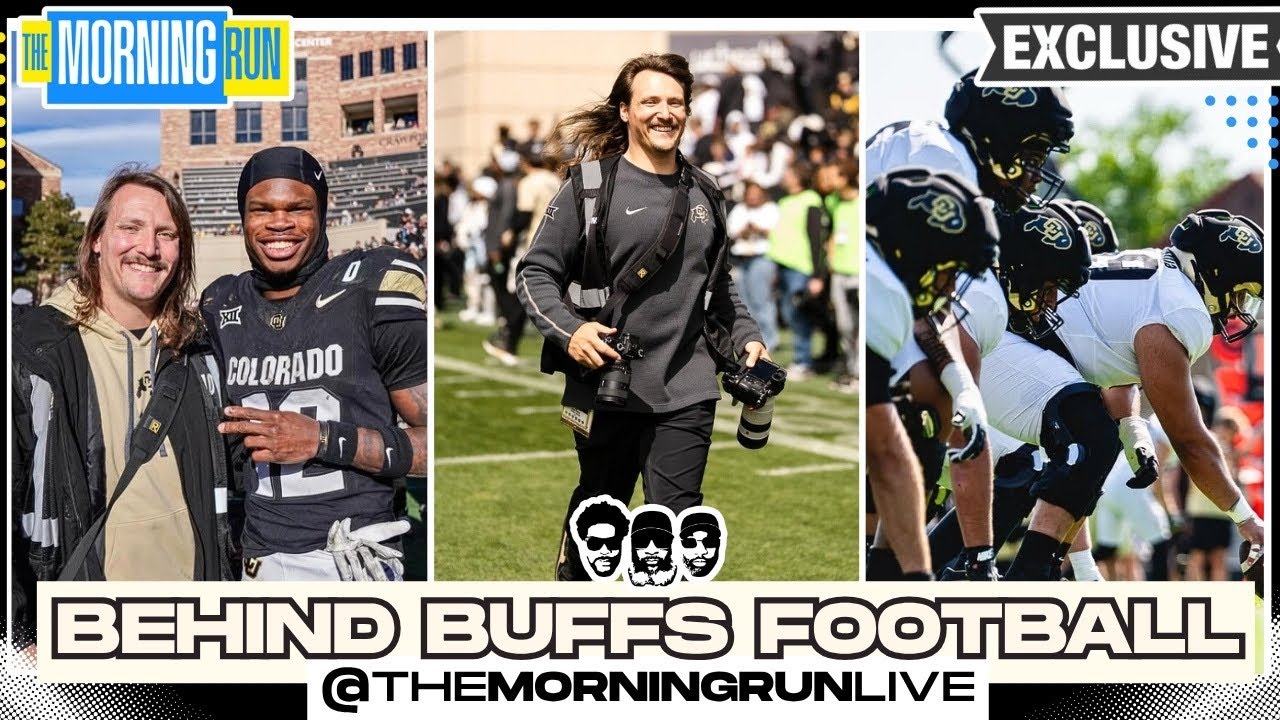 Colorado Buffs Football Senior Art Director Derek Marckel joins the show. | The Morning Run