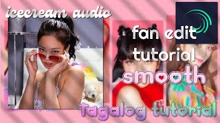 HOW TO MAKE ICE CREAM EDIT (JENNIE) | ALIGHTMOTION TUTORIAL | TAGALOG