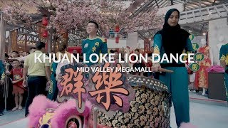 Khuan Loke Acrobatic Lion Dance - Mid Valley Megamall Chinese New Year [2019]