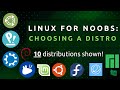 Linux for Noobs: Choosing a Distro (10 distributions shown!)