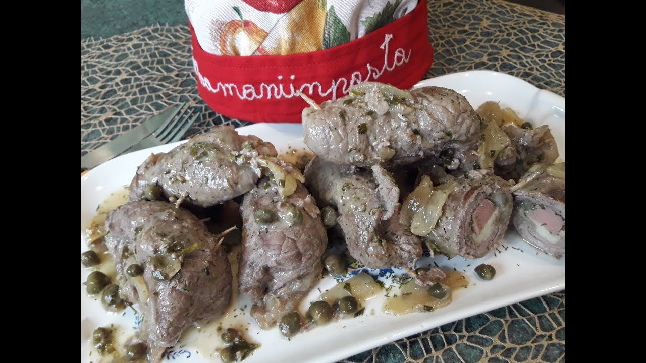 BRACIOLE ALLA CACCIATORA - YouTube