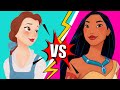 BATALLA DE RAP DE  PRINCESAS -Bella VS Pocahontas / Yessi tu amiga