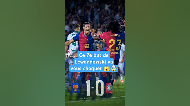 Voici le 7e but de Lewandowski va vous choquer #football #fcbarcelone #lamineyamal #lewandowski