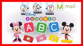 Disney Buddies ABCs: ABC Song & Game w/ Mickey Mouse  Learn the Alphabet  Educational App for Kids