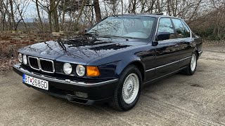 ‘93 BMW E32 750i Orientblau videotour