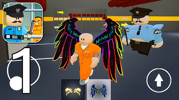 Escape Prison Obby - Barry Prison Escape Chapter 1 - Gameplay Walkthrough Part 1 (Android, iOS)