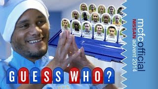 KOMPANY GUESSES WHO? | Man City Advent Calendar 2014 | Day Fifteen